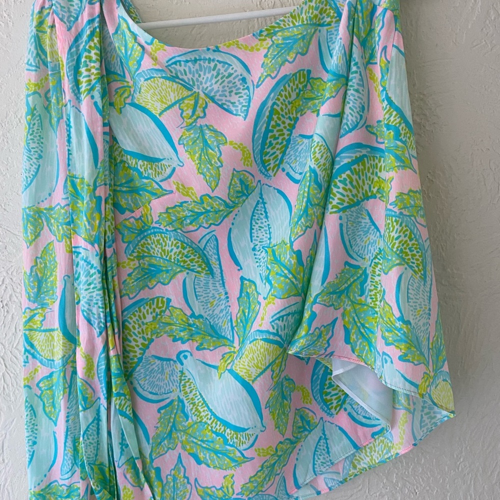 NWOT Lilly Pulitzer one sleeve top.  Never worn
